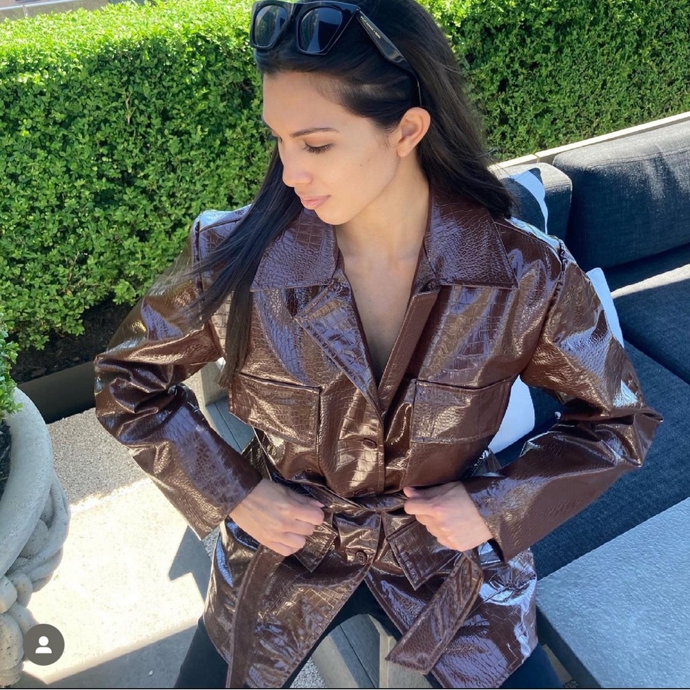 Lioness Shiny Brown Jacket